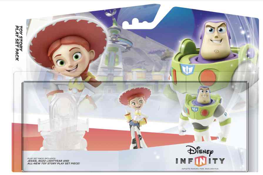 Disney Infinity Playset Pack Toy Story  Landmark   Jessie  